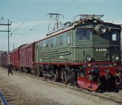 Modernisert El 5 i godstog. Foto: Rolf Burud