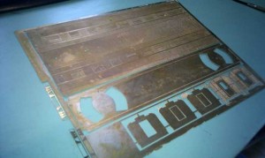 Etseplate prototype 1 av type 66